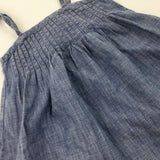 Light Blue Denim Dress - Girls 18-24 Months