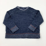 Mottled Navy Sweatshirt - Boys 18-24 Months