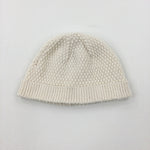 Cream Knitted Winter Hat - Boys 18-24 Months