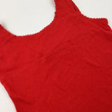 Red Vest Top - Girls 18-24 Months