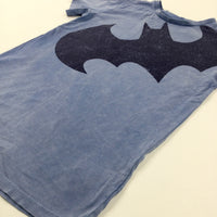 Batman Blue T-Shirt - Boys 6-7 Years