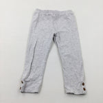 Light Grey Leggings - Girls 2-3 Years