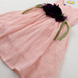 **NEW** Flowers Pink Bridesmaid/Party Dress - Girls 18-24 Months