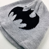 Batman Grey Knitted Hat - Boys 6-7 Years