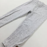 Light Grey Leggings - Girls 2-3 Years