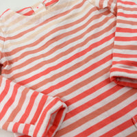 Orange Striped Dress - Girls 18-24 Months