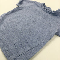 Mottled Blue T-Shirt - Boys 12-18 Months