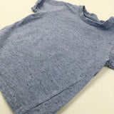 Mottled Blue T-Shirt - Boys 12-18 Months