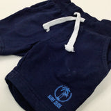 Navy Shorts - Boys 12-18 Months