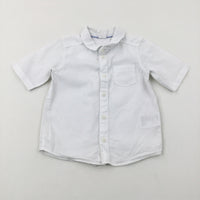 White Cotton Shirt - Boys 12-18 Months