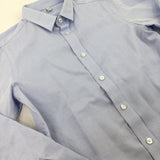 Light Blue Smart Long Sleeve Shirt - Boys 10-11 Years