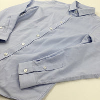 Light Blue Smart Long Sleeve Shirt - Boys 10-11 Years