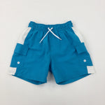 Blue Swim Shorts - Boys 3-4 Years