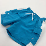 Blue Swim Shorts - Boys 3-4 Years