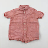 Coral Pink Shirt - Boys 3-4 Years