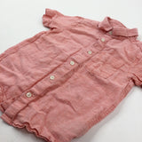 Coral Pink Shirt - Boys 3-4 Years