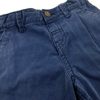 Navy Shorts With Adjustable Waist - Boys 3-4 Years