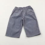 Grey Cord Trousers - Boys 6-9 Months