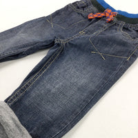 Mid Blue Denim Jeans - Boys 6-9 Months