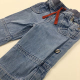 Light Blue Denim Jeans - Boys 6-9 Months