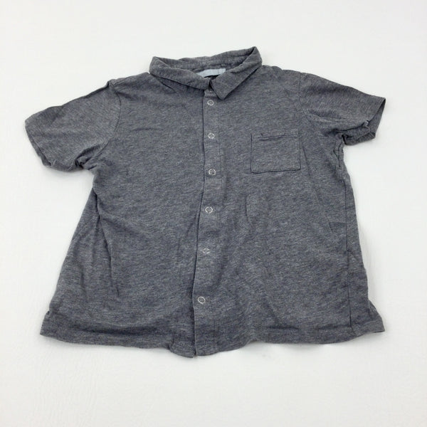 Grey Polo Shirt - Boys 3-4 Years