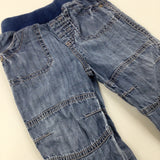 Mid Blue Denim Jeans - Boys 9-12 Months