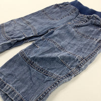 Mid Blue Denim Jeans - Boys 9-12 Months