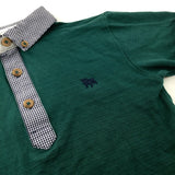 Green Polo Shirt - Boys 4-5 Years