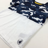 Camouflage Navy & White Sports T-Shirt - Boys 4-5 Years