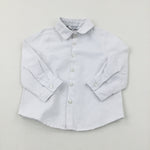 White Long Sleeve Shirt - Boys 12-18 Months