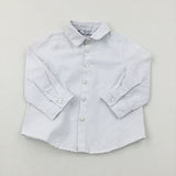 White Long Sleeve Shirt - Boys 12-18 Months