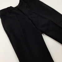 Black Smart Trousers With Adjustable Waist - Boys 4-5 Years