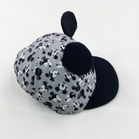 'M' Mickey Mouse Grey Sun Cap - Boys 12-18 Months