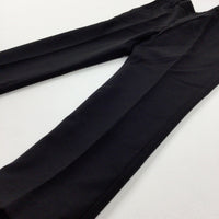 Black Smart Trousers With Adjustable Waist - Boys 4-5 Years