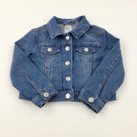 Mid Blue Denim Jacket - Girls 4-5 Years