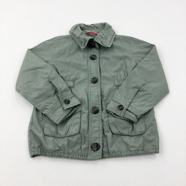 Khaki Lightweight Jacket - Girls 4-5 Years