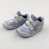 Frozen Glittery Lilac Trainers - Girls - Shoe Size 7