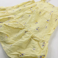 Flowers Yellow Dress - Girls 18-24 Months