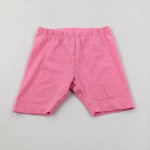 Pink Jersey Shorts - Girls 18-24 Months