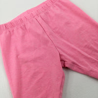 Pink Jersey Shorts - Girls 18-24 Months