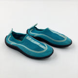 Green Beach Shoes - Boys/Girls - Shoe Size 1