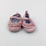 Sparkly Pink Baby Shoes - Girls - Shoe Size 1