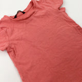 Coral Pink T-Shirt - Boys 3-4 Years