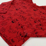 Monsters Red Long Sleeve Top - Boys 3-4 Years