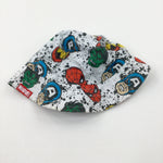 Marvel Superheroes Colourful White Sun Hat - Boys 3-4 Years