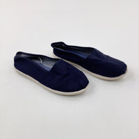 Navy Canvas Shoes - Boys/Girls - Shoe Size 2