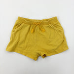 Yellow Jersey Shorts - Girls 7-8 Years