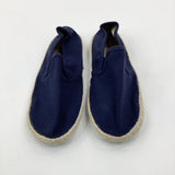 Navy Espadrilles - Boys/Girls - Shoe Size 5