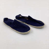 Navy Espadrilles - Boys/Girls - Shoe Size 5