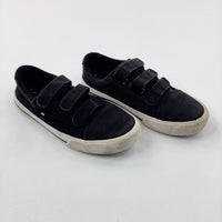 Black Canvas Shoes - Boys - Shoe Size 13